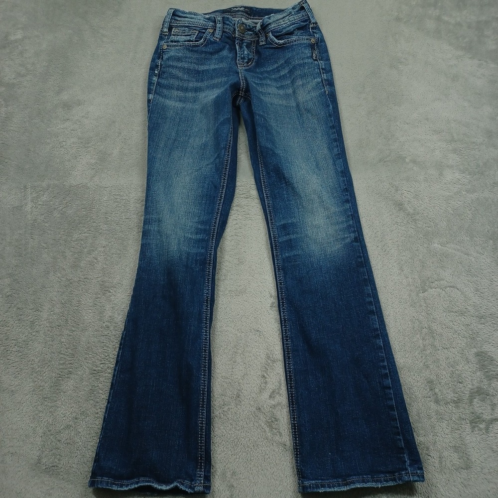 Silver Jeans Women's Blue Boot Cut Jeans